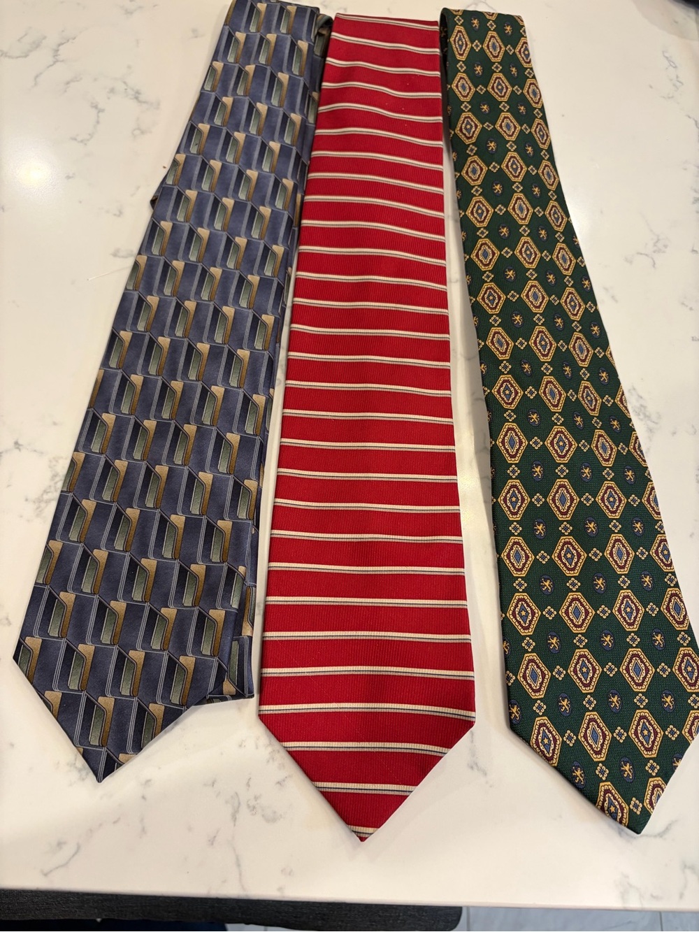 ALL SILK Men's Necktie BUNDLE. Tommy Hilfiger, Mallory Church, Umberto Bossi